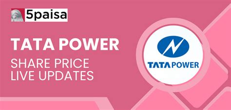 tata power share price today live market